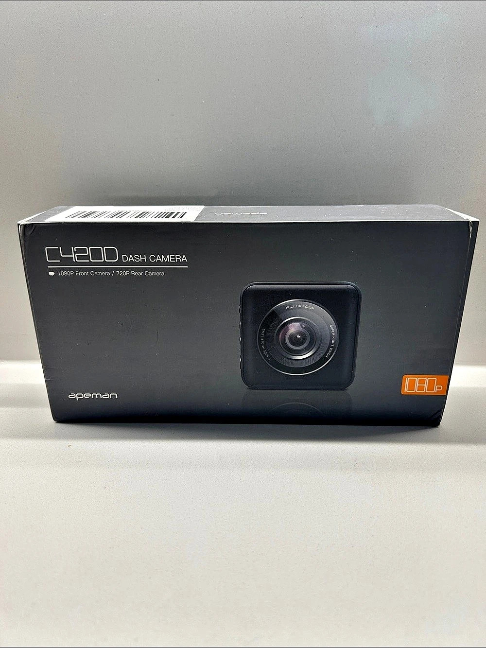 apeman C4200 Dash Camera Black front & rear NWT
